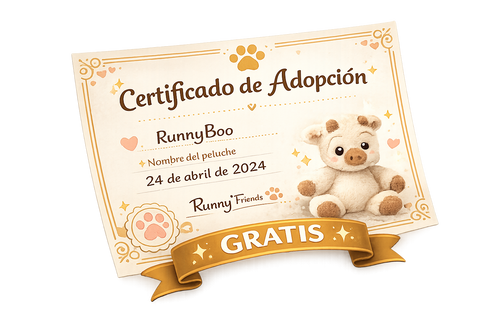 Certificado de adopción